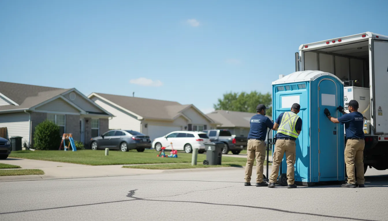 Standard Porta Potty Rentals in Rinard, IL near me